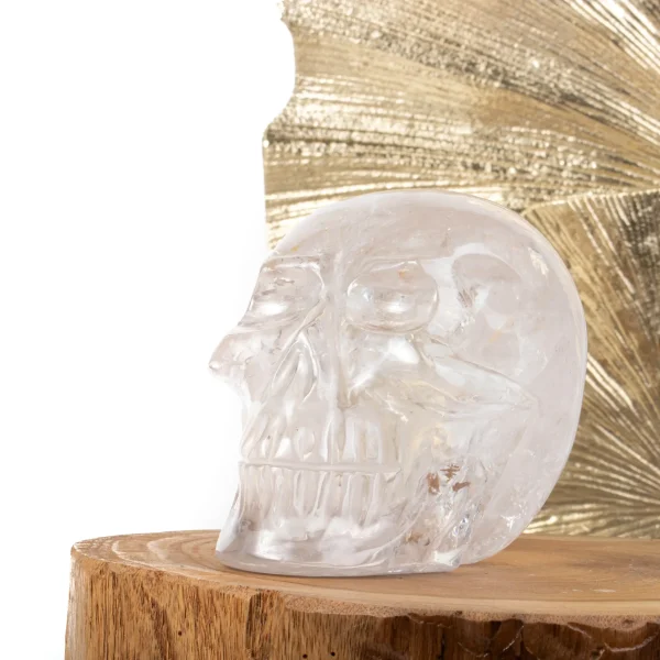 Clear Quartz Skull