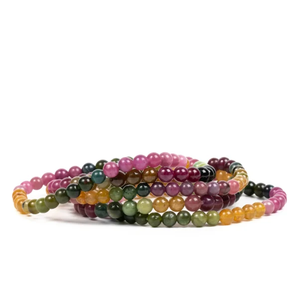 5mm Mixed Tourmaline Bracelet