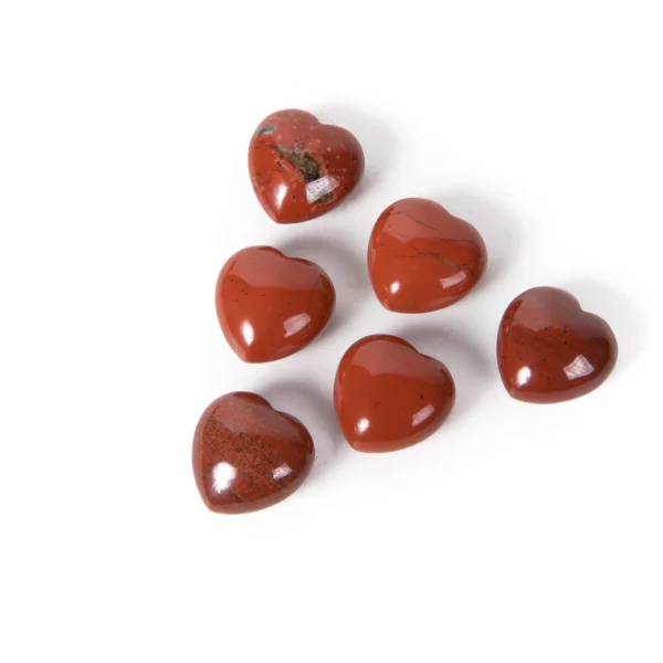 Red Jasper Heart