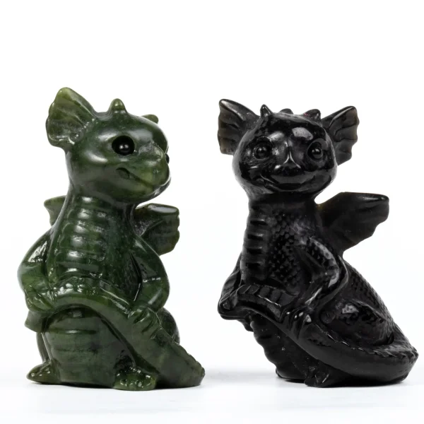 Baby Dragon Carving