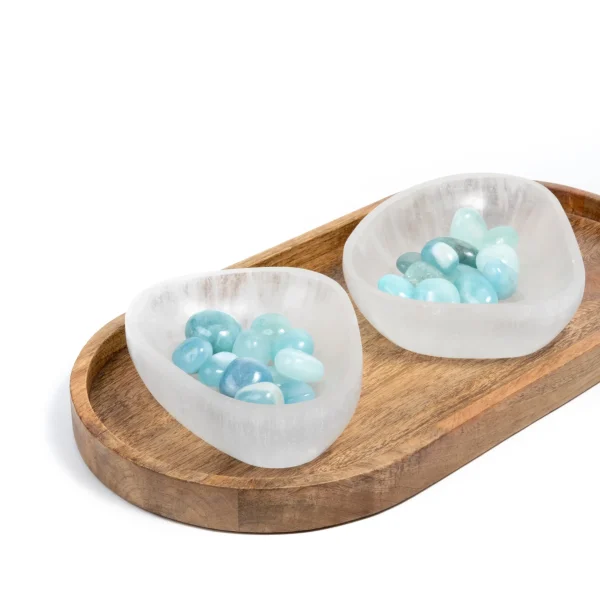 Selenite Irregular Bowl