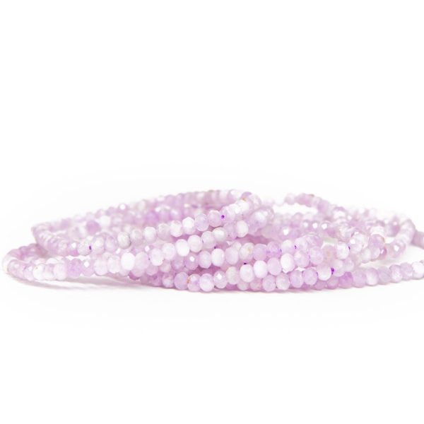 Kunzite Faceted Bracelet